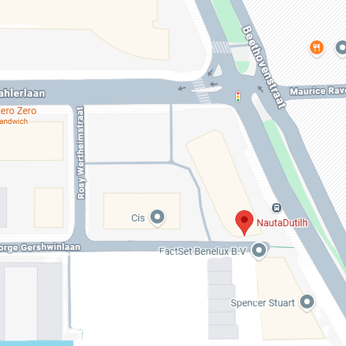 map of location NautaDutilh Amsterdam