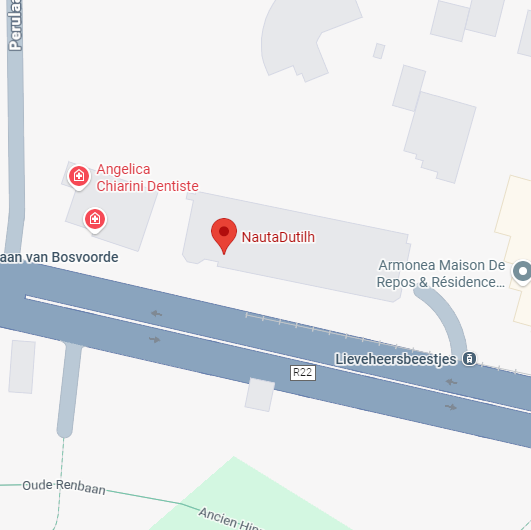 map of location ND brussels