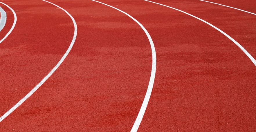 red race track