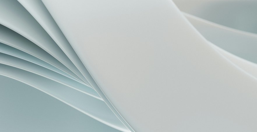 Flowy lines in blue white